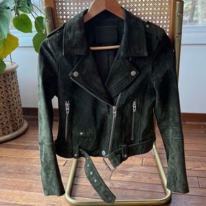 BlankNYC Suede Moto Jacket